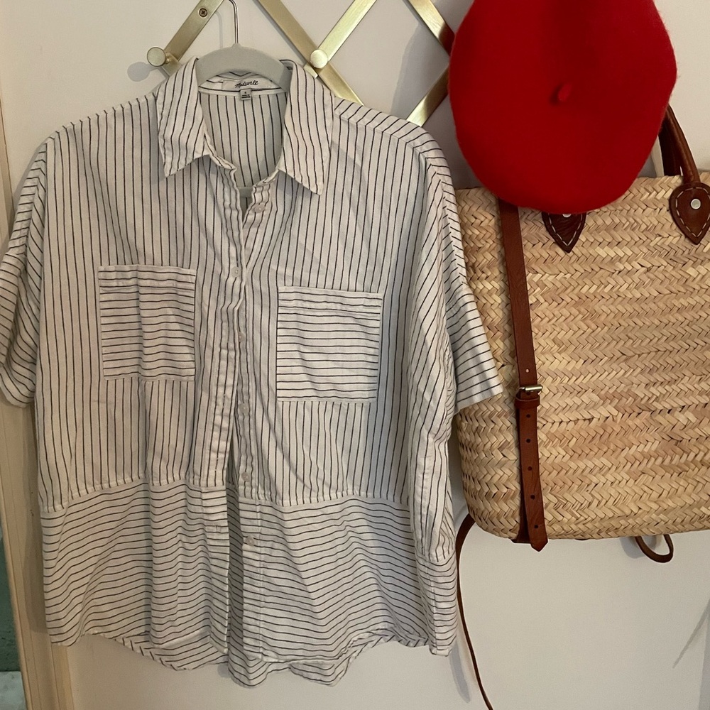 Madewell Cotton Flannel Shirt